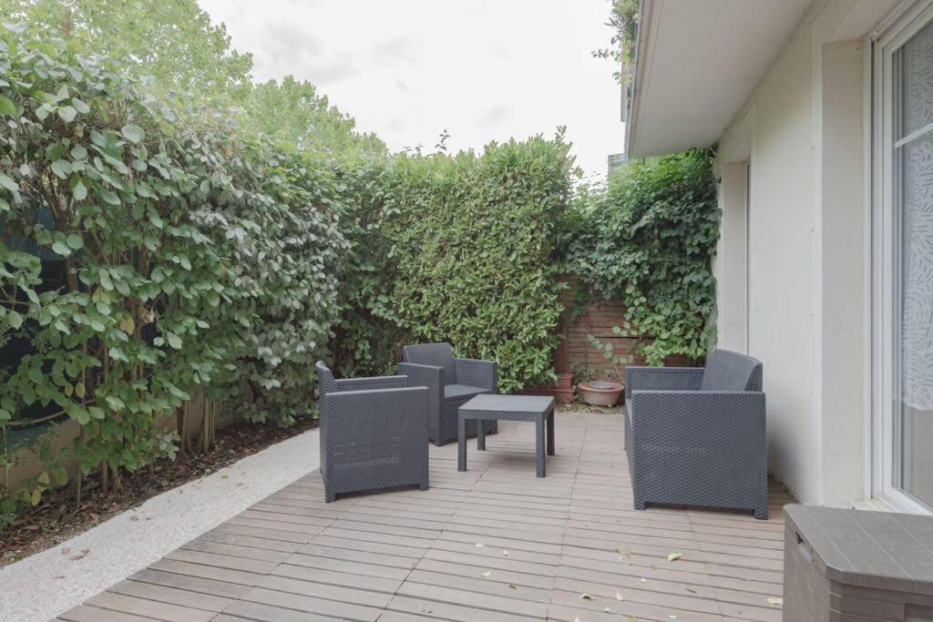 Garden Apartment Next To Disneyland Bussy-Saint-Georges Exterior photo